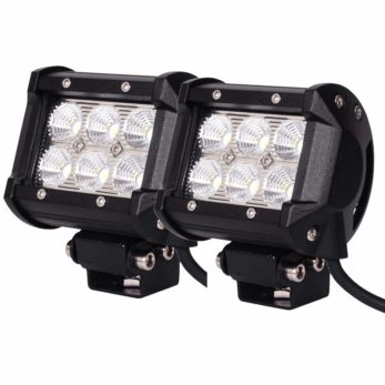 18W 4 Inch Flood Light 2 Pack