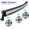 Curved 50 Inch Light Bar