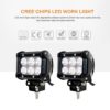 18W 4 Inch Flood Light 2 Pack