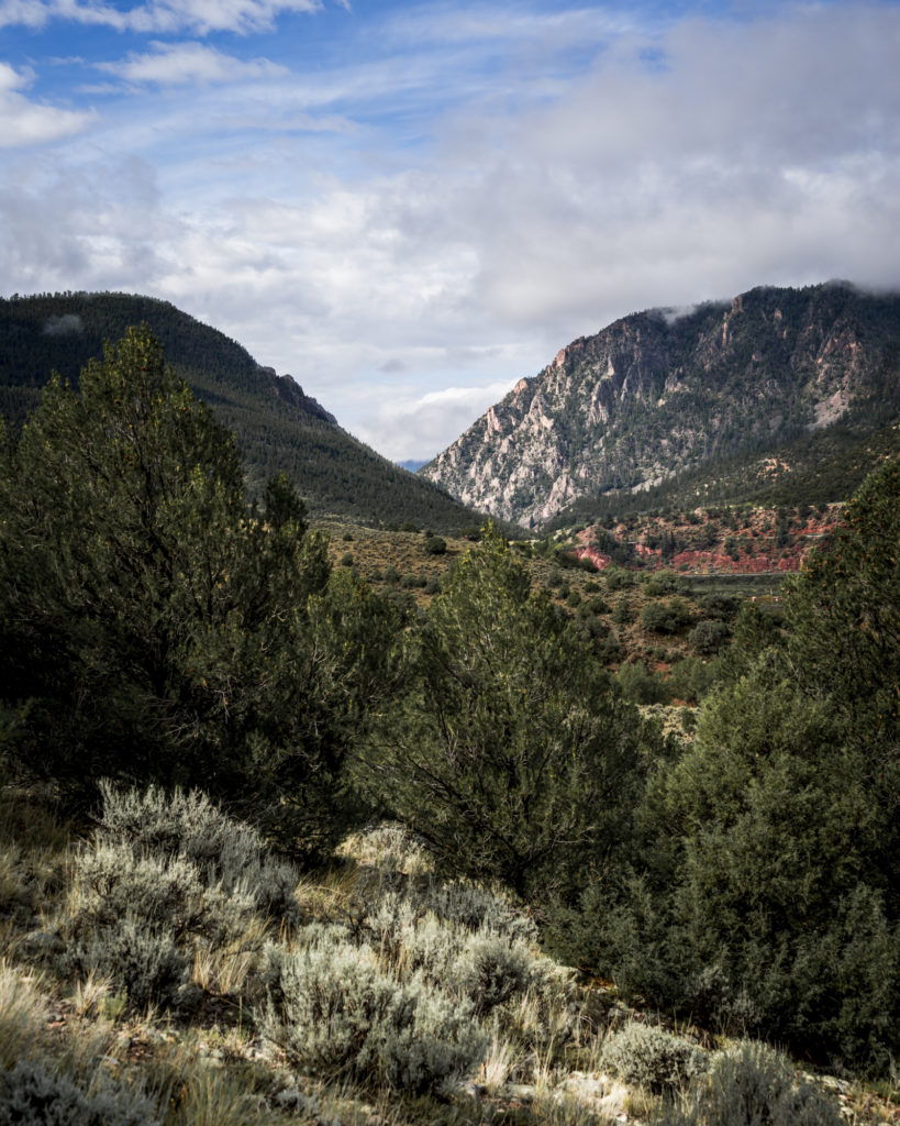 Sunrise over the Mesa in the Rocky Mountains