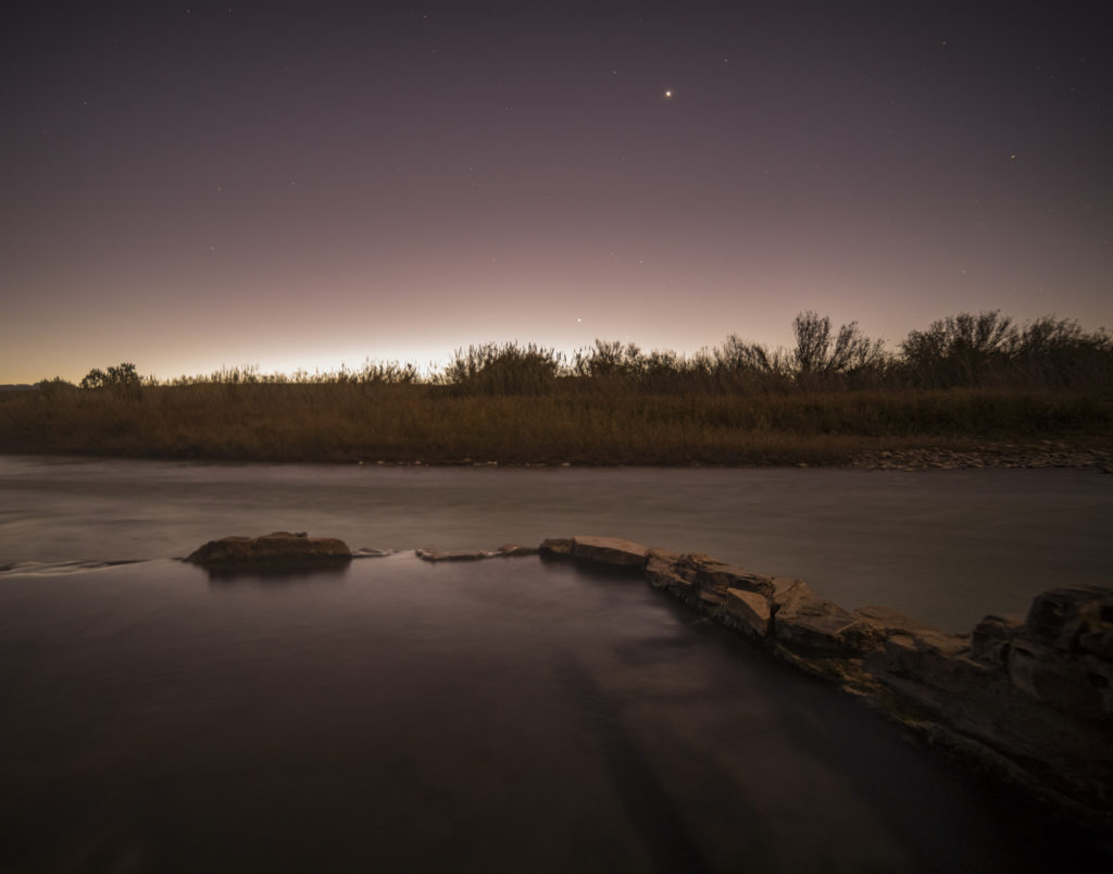 Sunrise at Abandoned Hot Spring