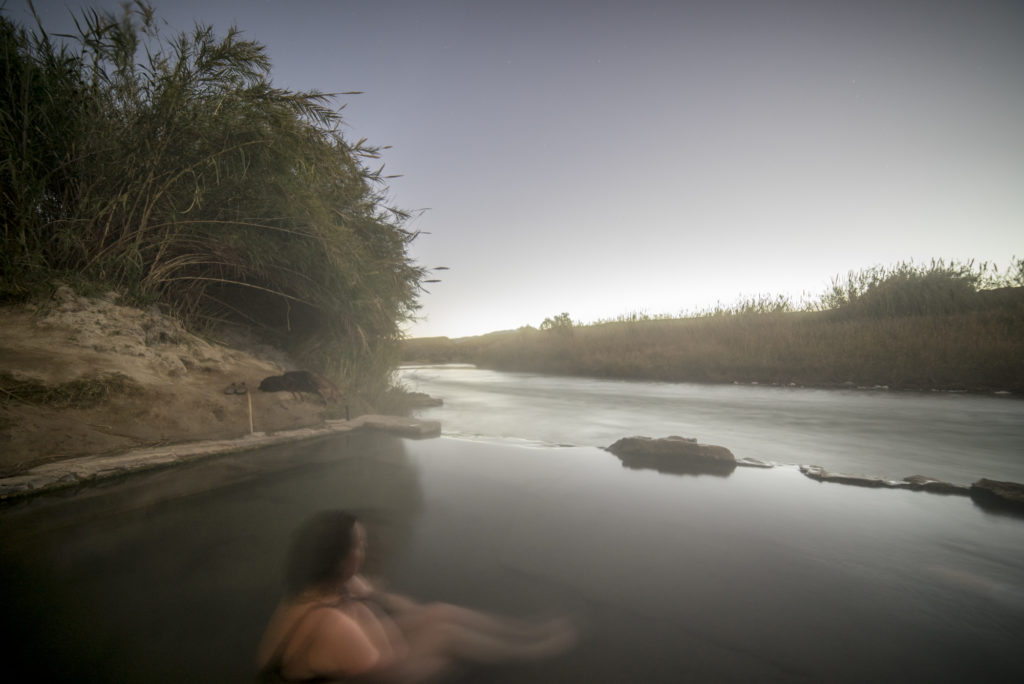 Sunrise at Langford Hot Springs