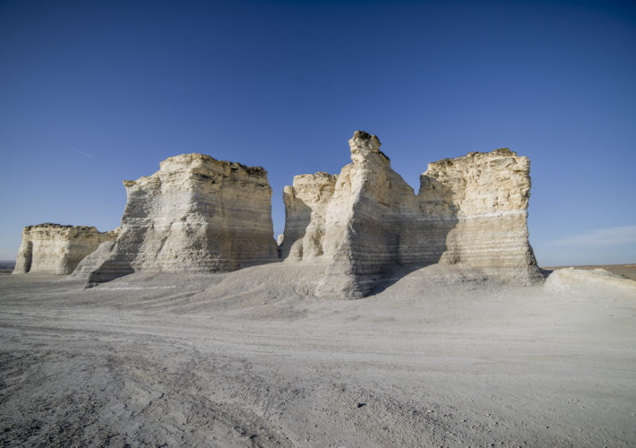 Exploring the Chalk Pyramids of Kansas