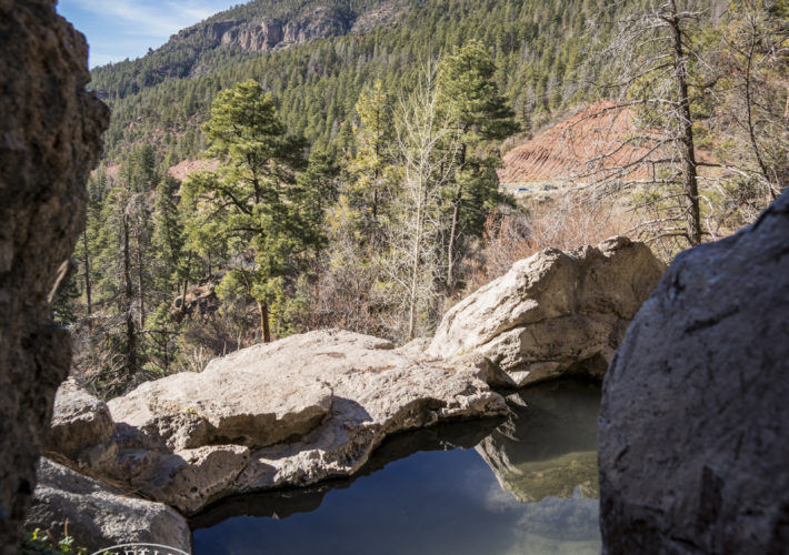 New Mexico Mountain Hot Spring