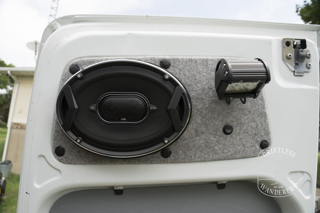 Sprinter Rear Door Speaker Panels