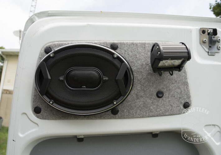 Sprinter Rear Door Speaker Panels