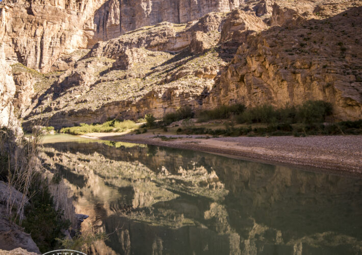 Reflections in Boquillas Canyon