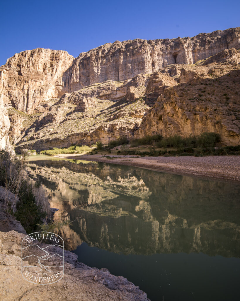 Reflections in Boquillas Canyon