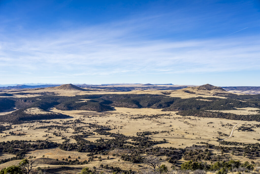 View from Capulin Volcano