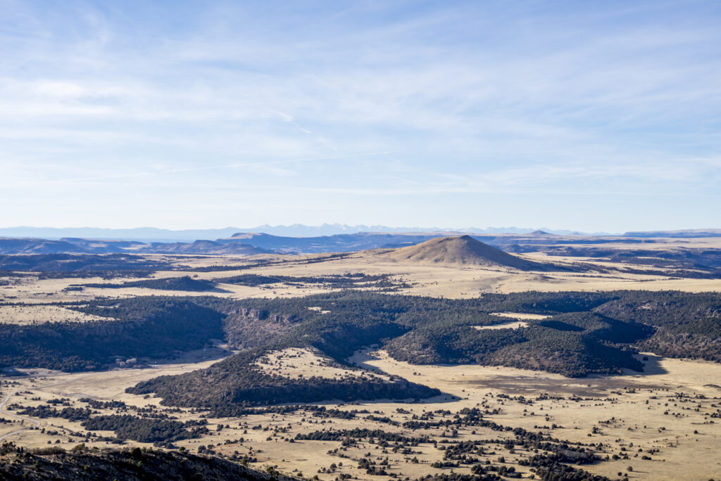 View from Capulin Volcano